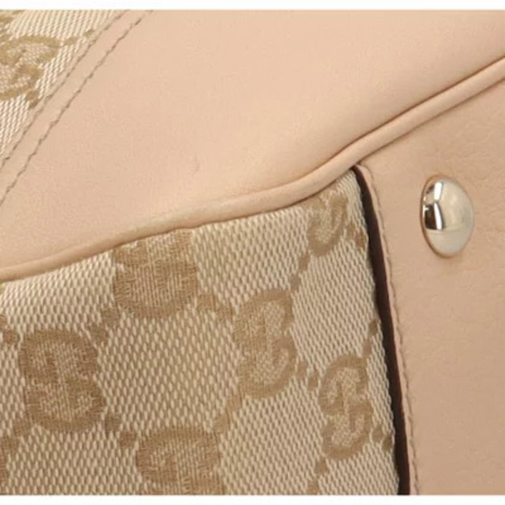 Gucci Tote Beige Bag Princy Canvas GG - Picture 7 of 8